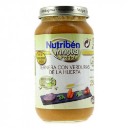 NUTRIBEN INNOVA TERNERA CON VERDURAS DE HUERTA 250 G