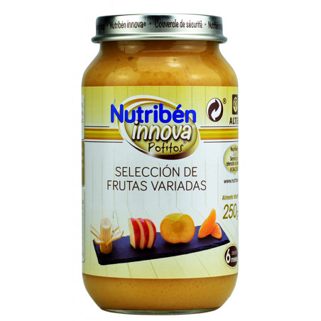 NUTRIBEN INNOVA SELECCION DE FRUTAS VARIADAS POTITO 250 G