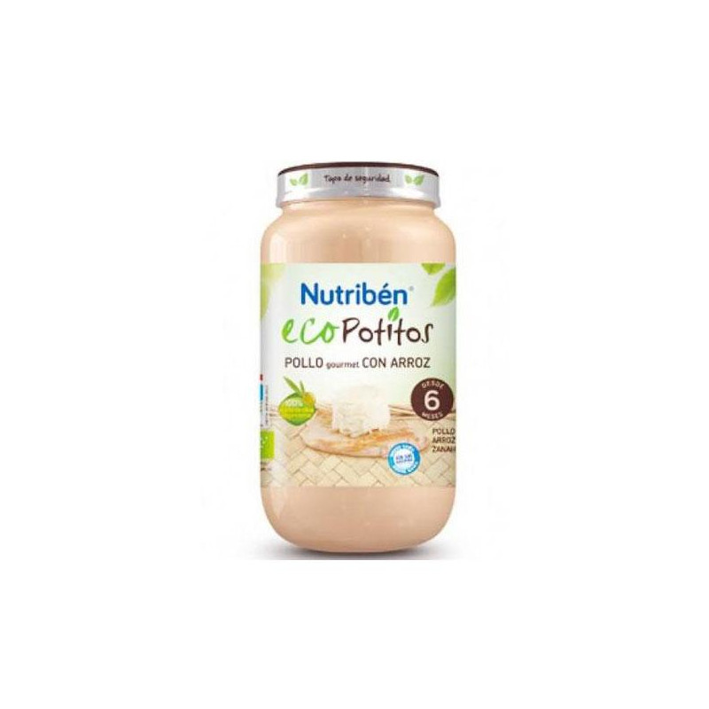 NUTRIBEN ECO POLLO GOURMET CON ARROZ POTITO GRANDOTE 250 G