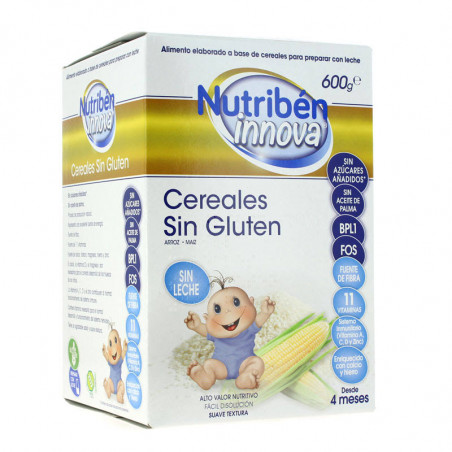 NUTRIBEN INNOVA CEREALES SIN GLUTEN 600 G