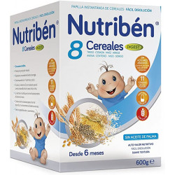 PAPILLA NUTRIBEN 8 CEREALES DIGEST 600 G