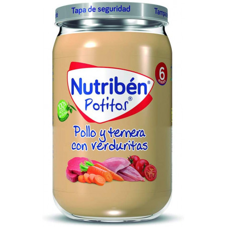 NUTRIBEN POLLO TERNERA VERDURITAS