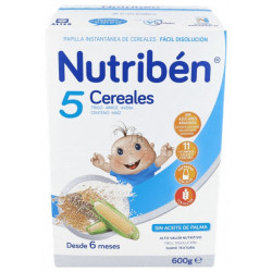 NUTRIBEN 5 CEREALES 600 G