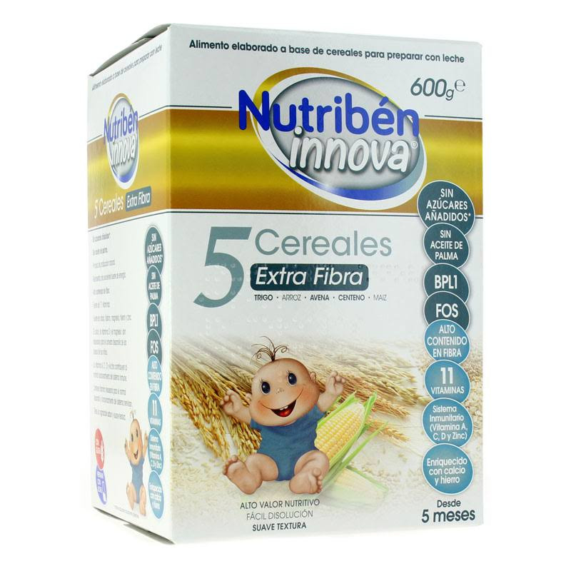 NUTRIBEN INNOVA 5 CEREALES EXTRA FIBRA 600 G