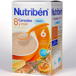 NUTRIBEN 8 CEREALES Y MIEL CALCIO 600 G