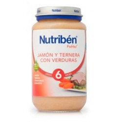 NUTRIBEN JAMON TERNERA VERDURA 200 G JUNIOR