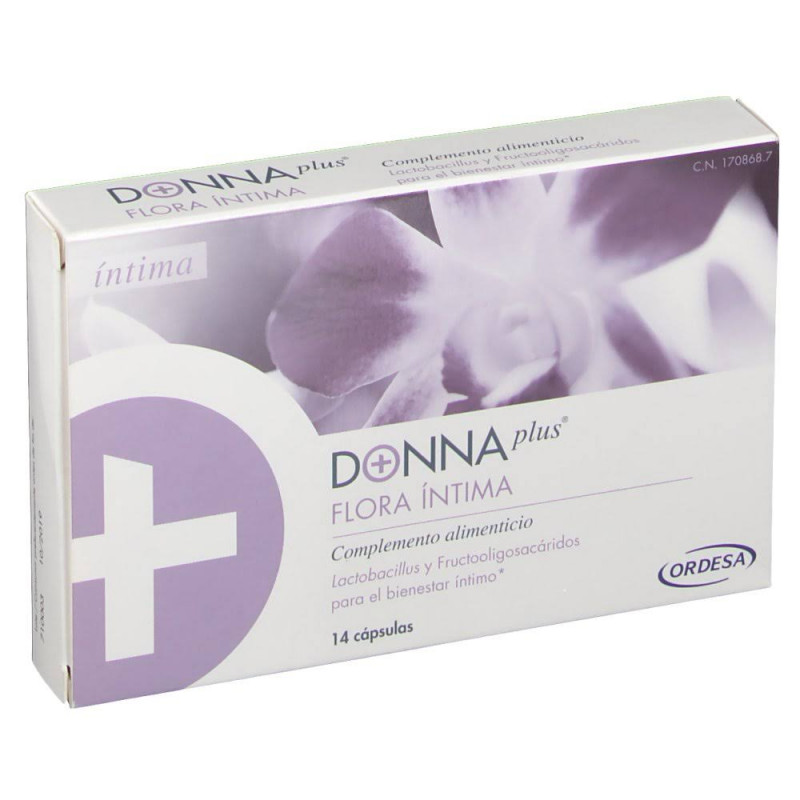 DONNAPLUS  FLORA INTIMA 14 CAPS.