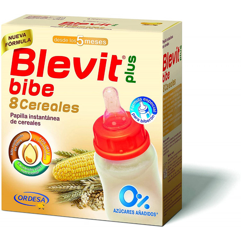 BLEVIT PLUS 8 CEREALES PARA BIBERON 2 SOBRES 300 G