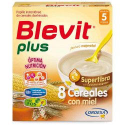 BLEVIT PLUS SUPERFIBRA 8 C/MIEL 700 G