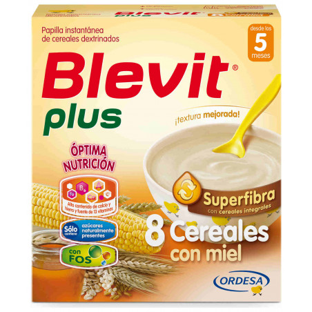 BLEVIT PLUS SUPERFIBRA 8 C/MIEL 700 G