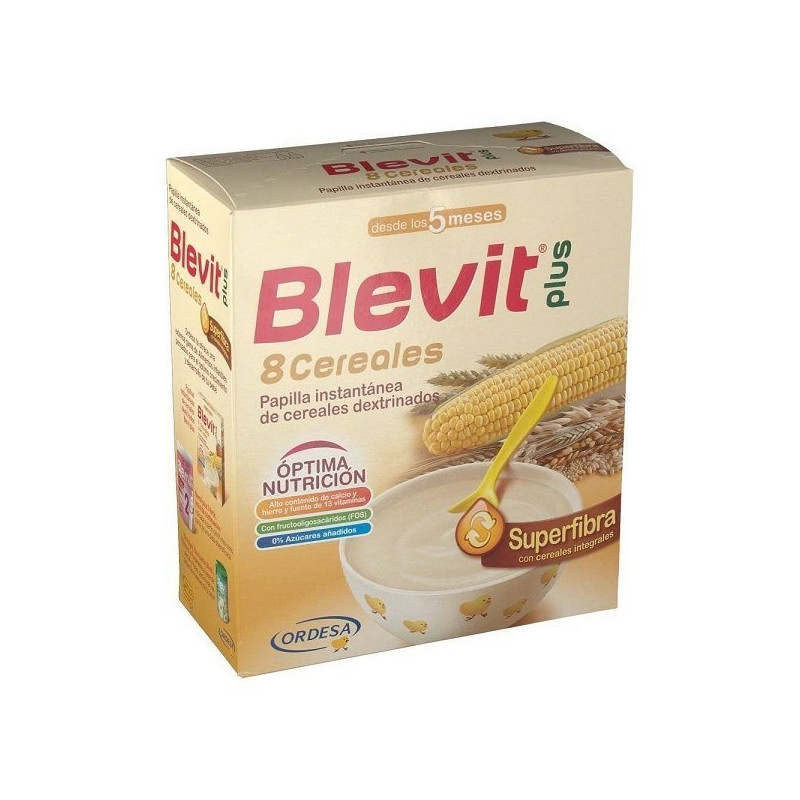 BLEVIT PLUS SUPERFIBRA 8 CEREALES 600 G