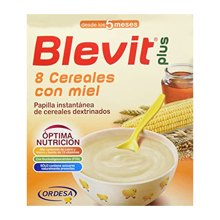 BLEVIT PLUS 8 CEREALES CON MIEL 700 G