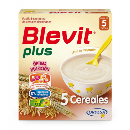 BLEVIT PLUS 5 CEREALES 600 G