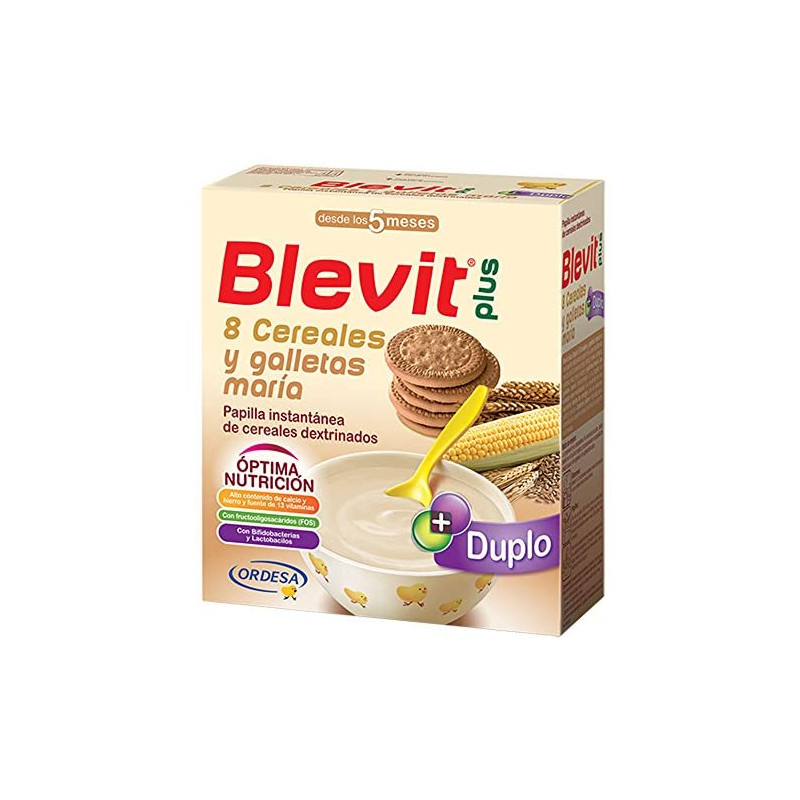 BLEVIT PLUS DUPLO 8 CERE.+GALLETA 700 G.