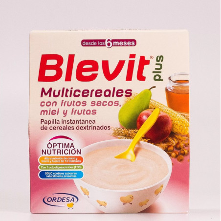 BLEVIT PLUS MIEL FRUTOS SECOS Y FRUTAS MULTICERE