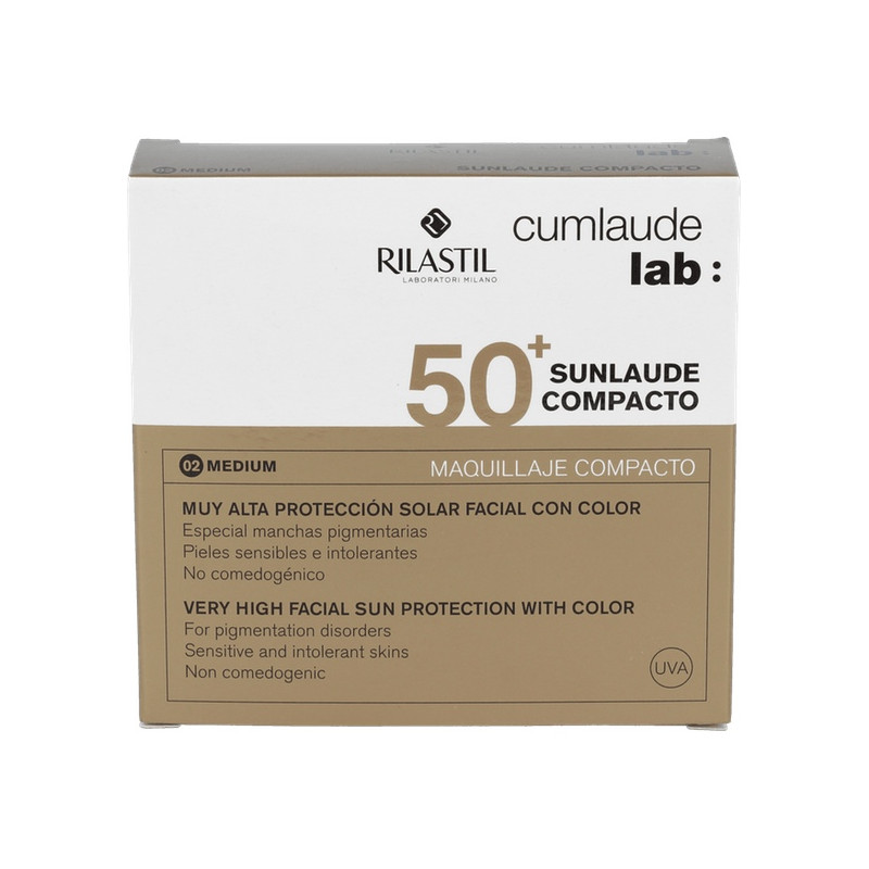 CUMLAUDE MAQUI. SUNLAUDE COMPAC. SPF50 MEDIUM