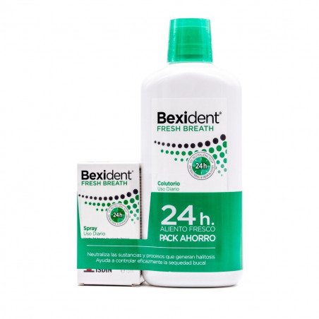 BEXIDENT PACK FRESH BREATHCOL 500ML+SPRAY