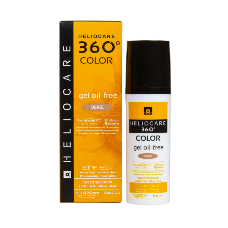 HELIOCARE 360º SPF 50+ COLOR GEL OIL-FREE PROTEC BEIGE 50 ML