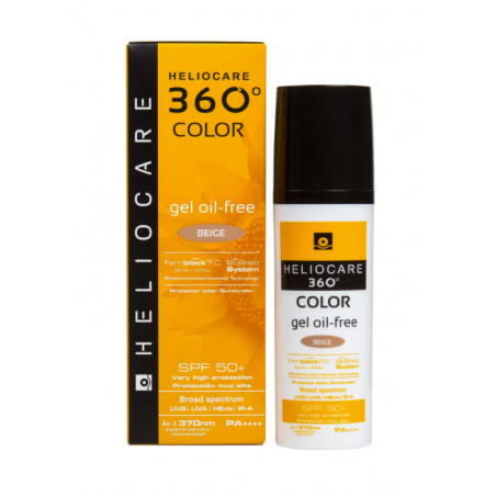 HELIOCARE 360º SPF 50+ COLOR GEL OIL-FREE PROTEC BEIGE 50 ML