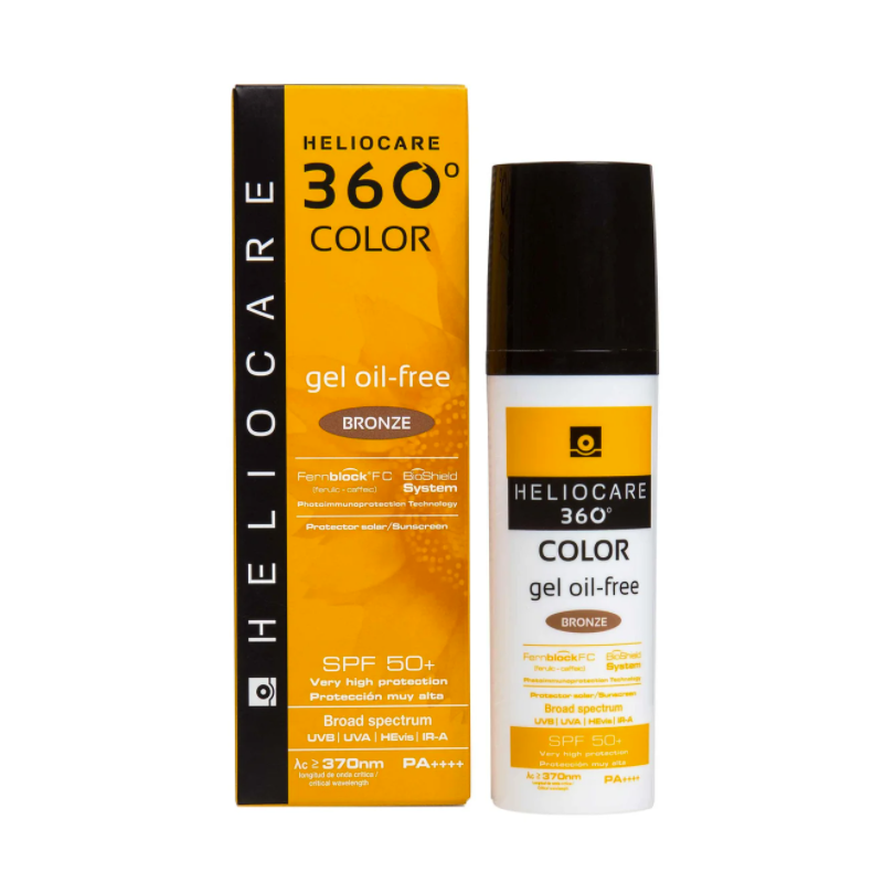 HELIOCARE 360º SPF 50+ COLOR GEL OIL-FREE PROTEC BRONZE 50 ML